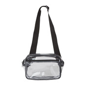 Clear Stadium 2-Pocket Fanny Pack/Crossbody Bag