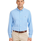 On-The-Go Nylon Gingham Shirt