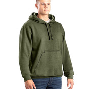 Heritage Zippered Pocket Hooded Pullover Sweatshirt
