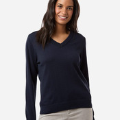Women's New Classic V-Neck Sweater