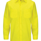 Men's Enhanced & Hi-Visibility Long Sleeve Work Shirt