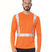 USA-Made Hi-Visibility Long Sleeve Performance T-Shirt