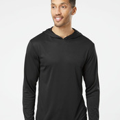 Unisex Bahama Performance Hooded Long Sleeve T-Shirt